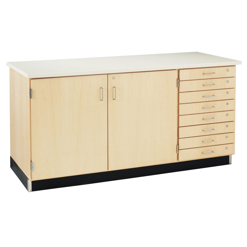 Armoire de classe avec portes, Stratifié