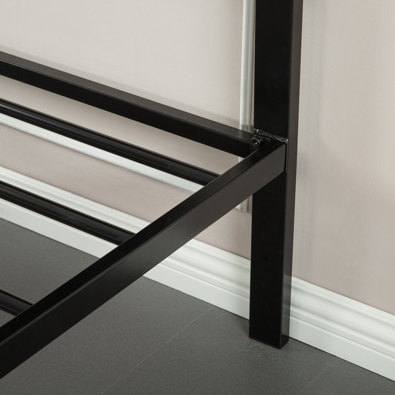 Brookneal Upholstered Metal Platform Bed, Queen