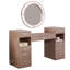 Ensemble de bureau avec miroir 3 pièces Yezy