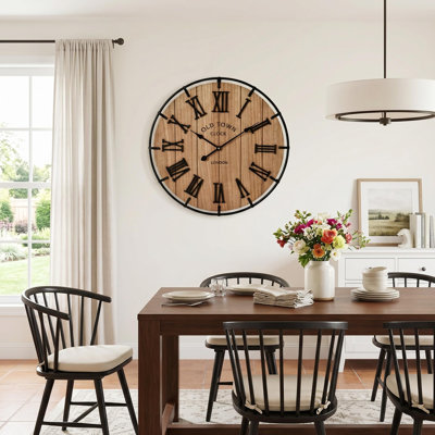 24 Inch Vintage London Style Wall Clock