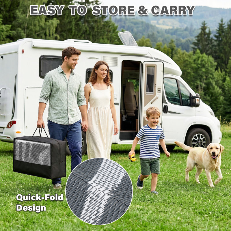 Tapis de camping pour camping-car RV