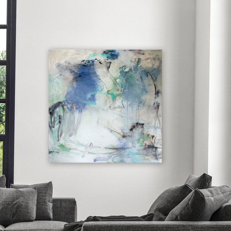Windswept Print by Patricia Schwimmer, 20" H x 20" W x 1.5" D, Wrapped Canvas