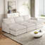 Canapé modulaire réversible polyvalent à 6 places avec plusieurs coussins pour un confort ultime-1364756167-1368082076