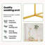 100cm W x 39cm D Steel Arbour-125281505