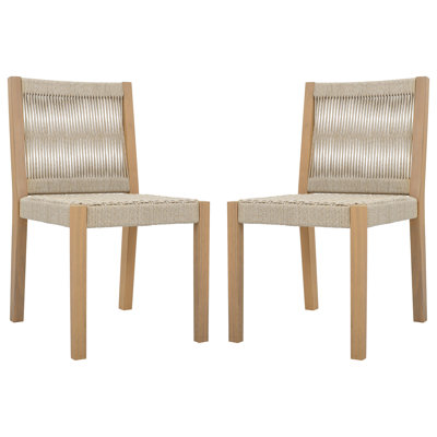 Azariya Acacia Patio Side Chair