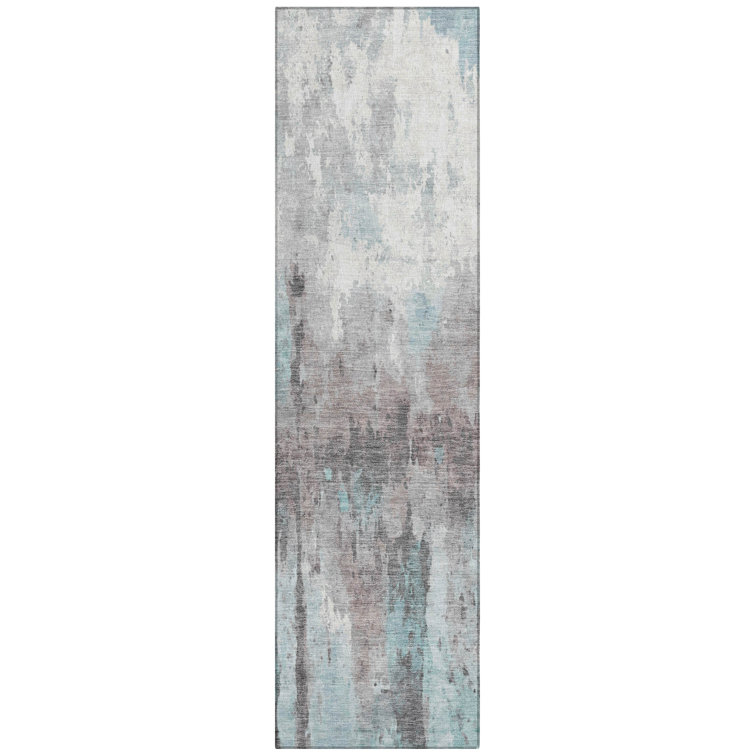 Machine Washable Indoor/Outdoor Pablo ACN2284 Abstract Rug