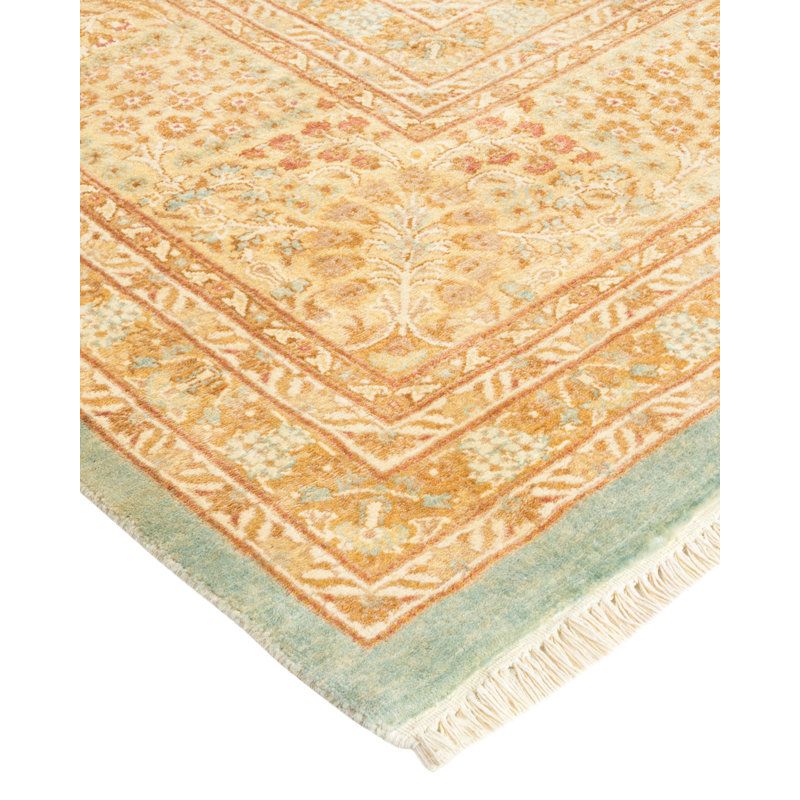 Classic One-of-a-Kind 9' 3" X 18' 2";9' 3" X 18' 2" Hand Knotted Area Rug