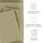 Ensemble de draps rayé et gaufré de quatre articles Becky Cameron-1412860682-1412860695