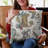 Animal Print Outdoor Reversible Throw Pillow-86565196