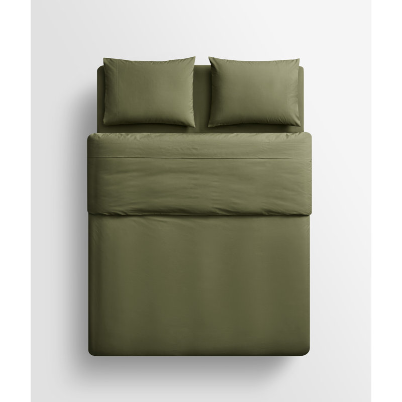 Percale, Loden Green, Queen