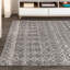 Tapis gris / crème Bouton Iil Beni Souk-374551387