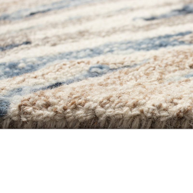 Abidemi Wool Area Rug, Rectangle 7'6" x 9'6"