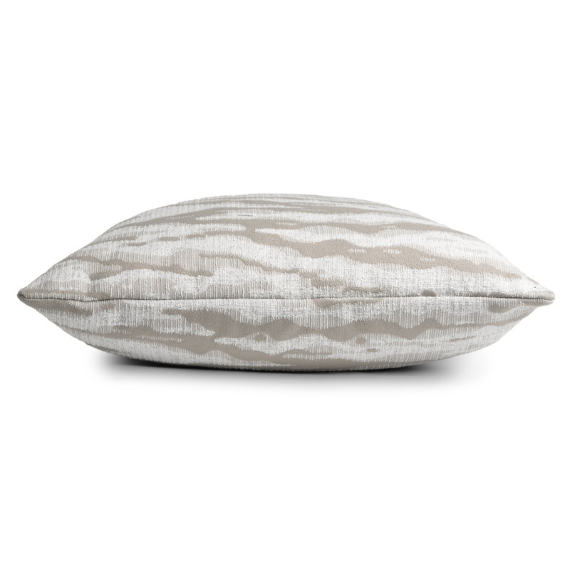 Elements Reversible Throw Pillow, Pebble, Square 18"