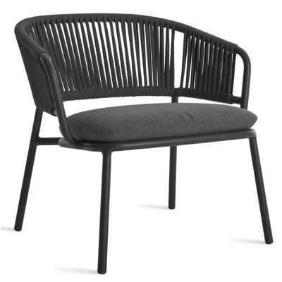 Mate Powder Coated Aluminum Outdoor Lounge Chair , Sunbrella® Cushions Included