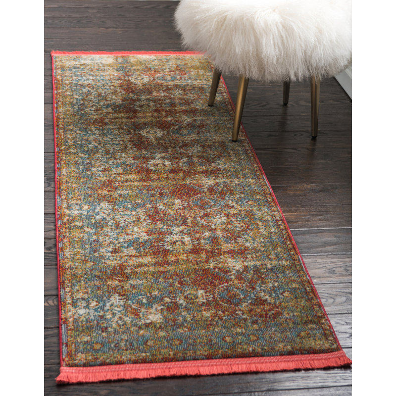 Tapis rouge Folmar, Tapis de couloir 2 pi 2 po x 6 pi 1 po