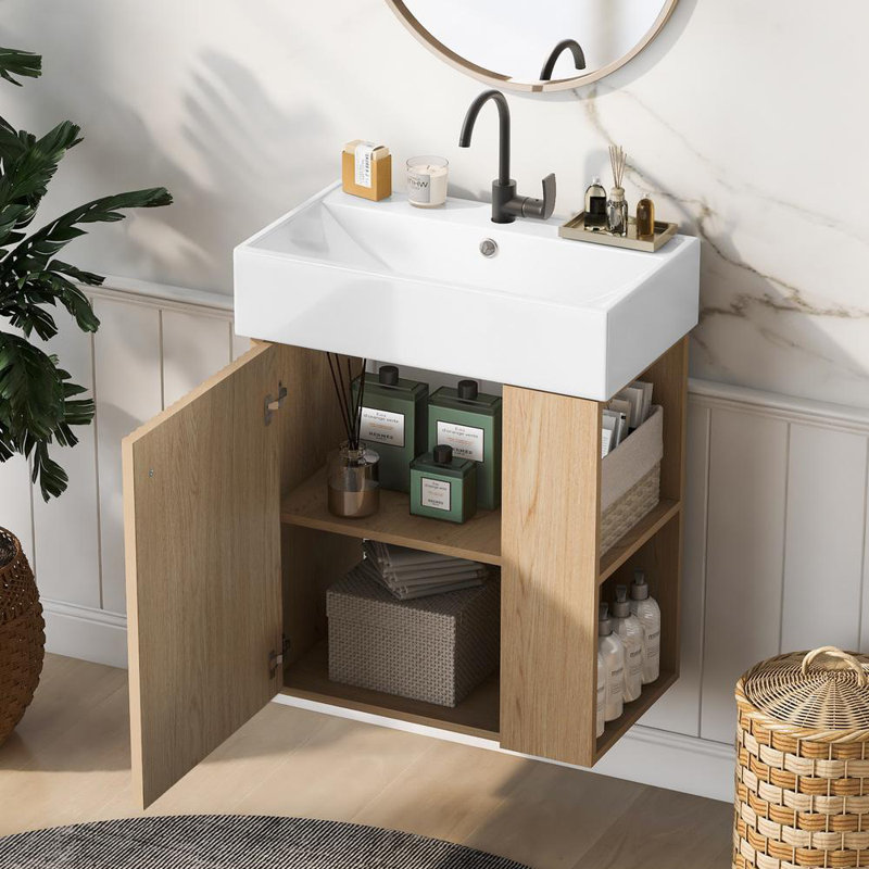 Elegant Wall-Mount Vanity