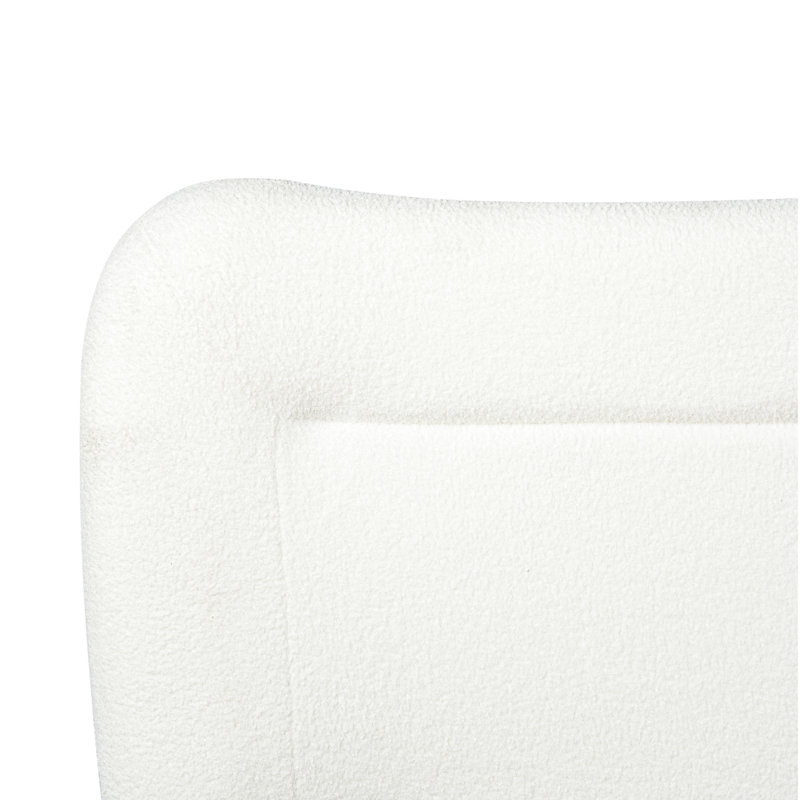 Lit peluche tête de lit Minimalist, Queen