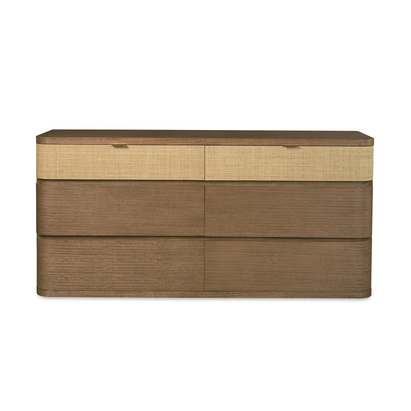 Caribe 6 - Drawer Solid Wood Dresser