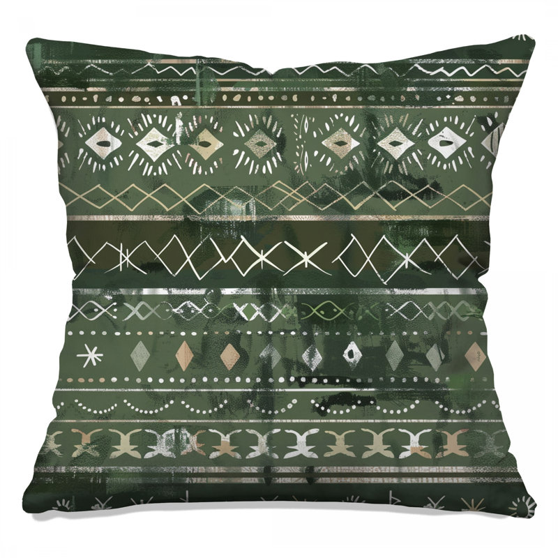 Coussins décoratifs Tribal, 14 X 14 pouces