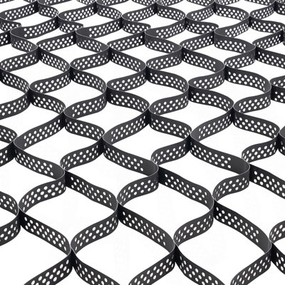 Ground Grid 2-Inch Depth Geocell Grid 17.06X8.86 FT / 5200X2700 Mm For Gravel