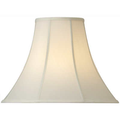 12 in. H x 17 in. W Silk Bell Lamp Shade