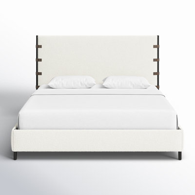 Amadeo Upholstered Metal Bed