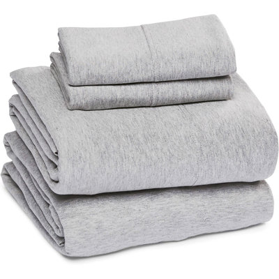 Ensemble de draps en jersey de coton mélangé