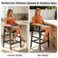 Tabouret de bar en PEHD Adirondack-2112387354