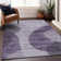 Premium Machine Washable Arnette Purple Rug