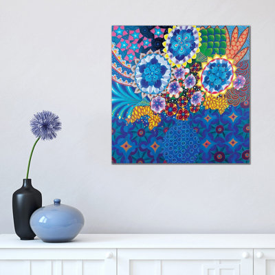 The Blue Vase II by Imogen Skelley - Painting on Canvas