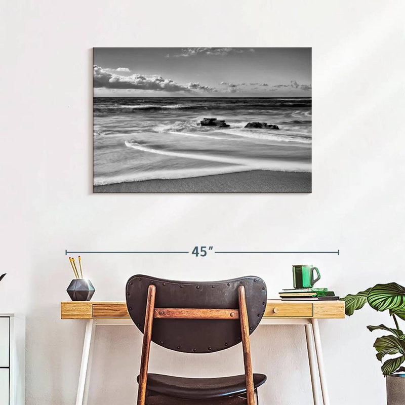 Ravi Whispering Sands Beach, 24" H x 36" W