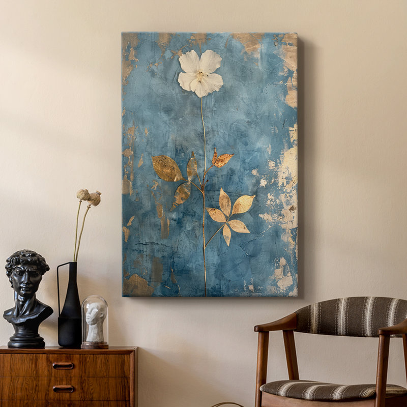 FLORAL Series XLIV - Gallery Cavas, H 18 po x l 12 po