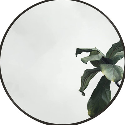 16 Inch Metal Round Bathroom Mirror