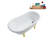 57.5'' x 29.5'' Soaking Acrylic Bathtub-83636132-83636134