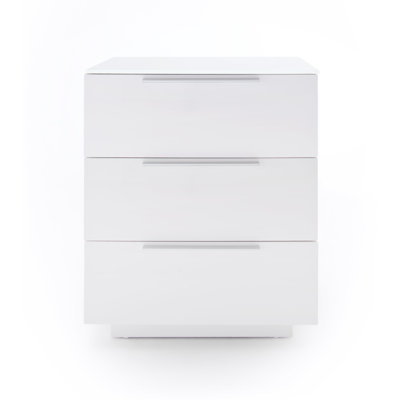 Giana 3 Drawer Bedside Table