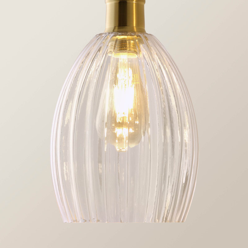 Dellis 3 - Light Pendant, Brushed Gold