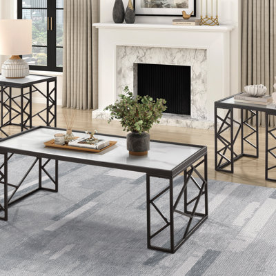 Occasional 3Pc Tables Set