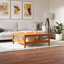 Kayliyah Solid Wood Four Leg Coffee Table-2126545988-2126545986
