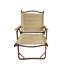 Ensemble de 4 chaises pliantes et portatives confortables avec cadre en aluminium, fauteuil de voyage Kermit-1642308907