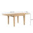 Valencia Wood Extension Dining Table-1304003359
