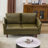Bobur Faux Leather Living Room Loveseat Sofa-87210654