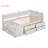 Daybed with Drawers and Shelves-863946400-863946403