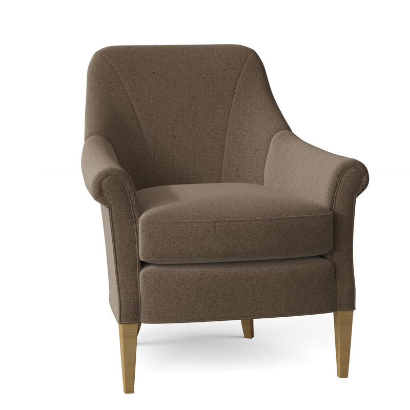 Fauteuil de 31,5 po de large Benton, Neige 2018, Noisette