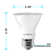 50 Watt Equivalent PAR20 E26/Medium (Standard) Dimmable LED Bulb