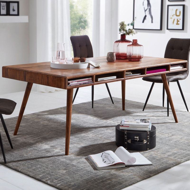Newburn Solid Wood Dining Table