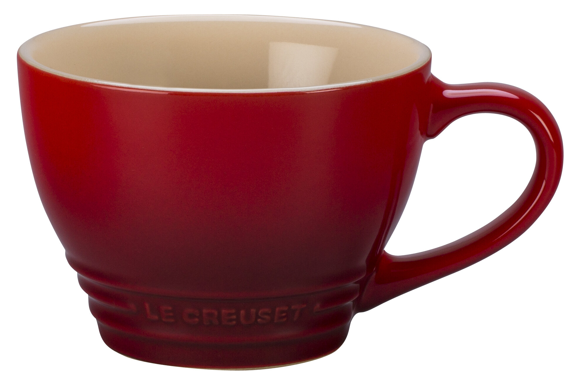 Le Creuset Cappuccino Cups and Saucers, Set of 4