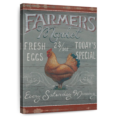 Kema Farmers Market I On Wood Wall Sign