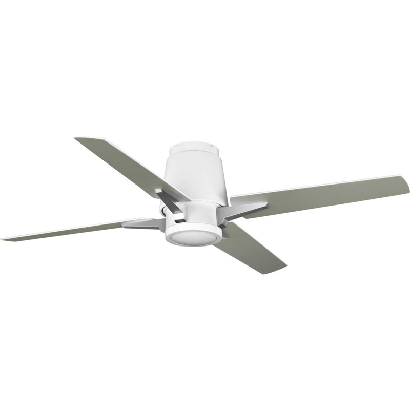 Support de luminaire universel pour ventilateur de plafond Lindale 1 lumière, Blanc