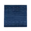 Handwoven Wool Gabbeh Uni Blue Rug-60831820