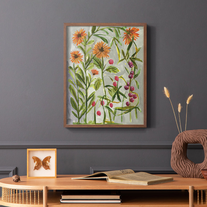 «Dear Nature III», reproduction encadrée - bois massif, Brun, H 28 po x l 22 po
